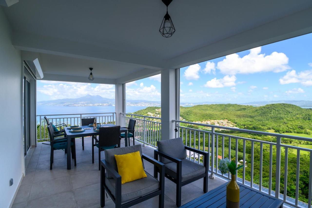 Villa Edina , Exceptionnel Aux Trois Ilets,T3 Vue Incroyable Sur Fdf Les Trois-Ilets Exterior foto